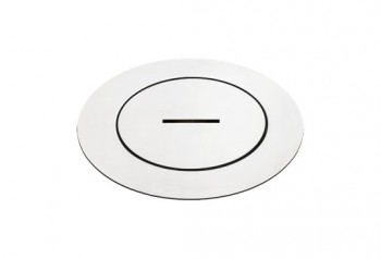 ROUND arpi inbouwdoos ip66 zonder functionaliteit stainless steel beach