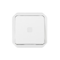 plexo ip55 interrupteur temporisé 25 sec - 15 min 1840w résistif (blanc)
