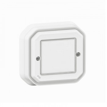plexo with netatmo ip55 commande RF d'éclairage on/off (sans fils, sans batteries) avec boîte faible dimensions (white)