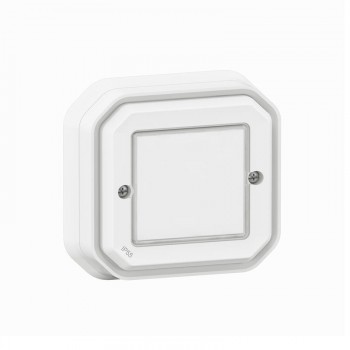 LEGRAND plexo with netatmo ip55 on/off bediening (draad en batterijloos) met lage opbouwdoos (white)