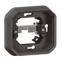 plexo ip55 support plaques pour 1 poste équipé de griffes (ant)