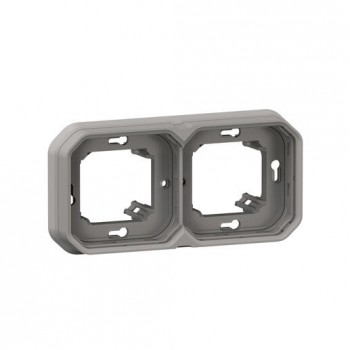 LEGRAND plexo ip55 support plaques pour 2 postes montage par vis