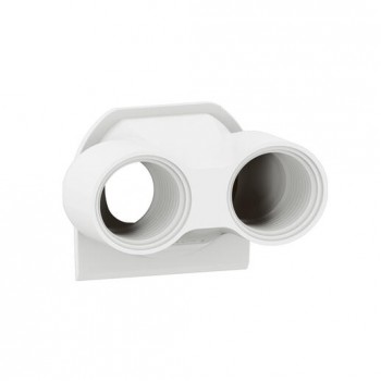 LEGRAND plexo ip55 embout pe 2 entrées iso20 (blanc)