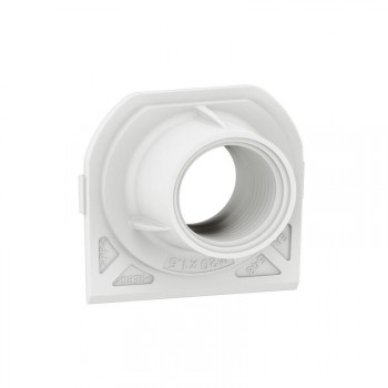 LEGRAND plexo ip55 embout pe 1 entrée iso20 (blanc)