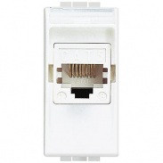 living light rj45 cat 6 utp 1 mod at&t wit