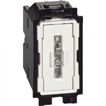 living now interrupteur unipolaire 10a 1 module