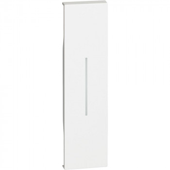 living now touche standard pour commande 1 module blanc