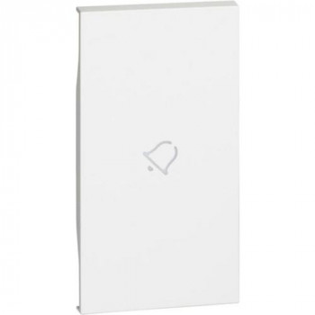 living now my home touche sonnerie 2 modules blanc