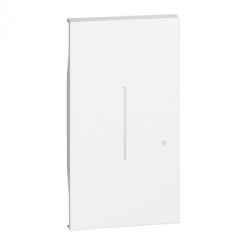 living now with netatmo touche commande sans fil blanche