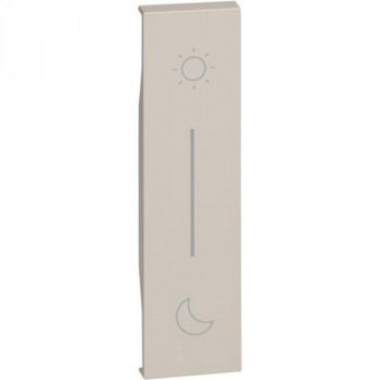 living now with netatmo touche lever / coucher 1 module sable