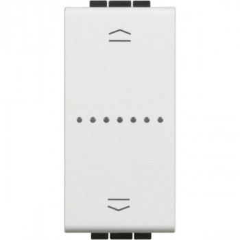 BTICINO living light with netatmo rolluikbediening vergrendels 1 module wit