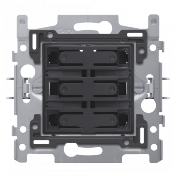 nico socle pour sextuple bouton-poussoir libre de potentiel 24v n.o